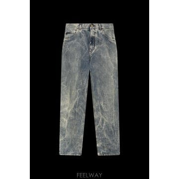 Dolce&Gabbana 26FW ��ü�ذ��ٳ� Jeans with a vintage effect GP26XZG8PO1S9001 TP526FW ��ü�ذ��ٳ� Jeans with a vintage effect GP26XZG8