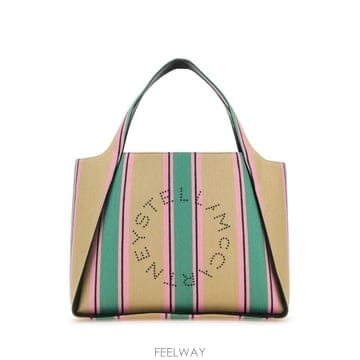 Stella McCartney 23SS ���ڶ� ��īƮ�� �� in ��Ƽ �÷� raffia 502793WP01413000 TP57840982123SS ���ڶ� ��īƮ�� �� in ��Ƽ �÷� raffia 502793WP01