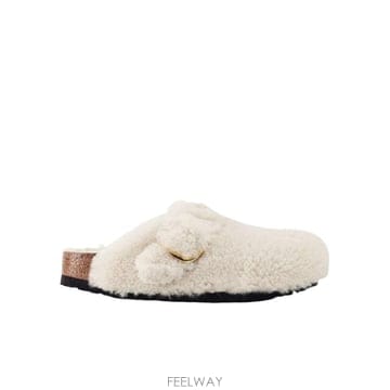 Birkenstock 26SS BIRKENSTOCK Birkenstock Boston �� Buckle Shearling Teddy26SS BIRKENSTOCK Birkenstock Boston �� Buckle Shearlin
