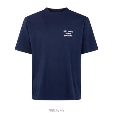 Drole de Monsieur 26FW ��ѵ幫�� BOLD SLOGAN T ���� PERMTS203CO002099NAVY TP5780853526FW ��ѵ幫�� BOLD SLOGAN T ���� PERMTS203CO002099NA