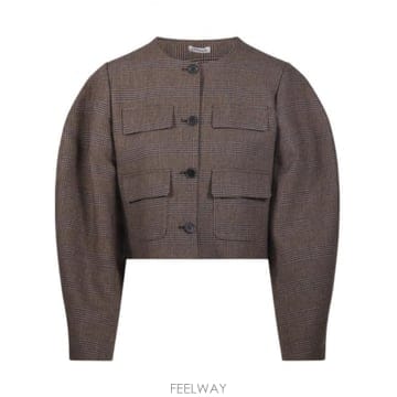 | Other Brand | 26FW PAROSH GIACCA CORTA D420484RILEY808 TP58089092426FW PAROSH GIACCA CORTA D420484RILEY808 TP580890924