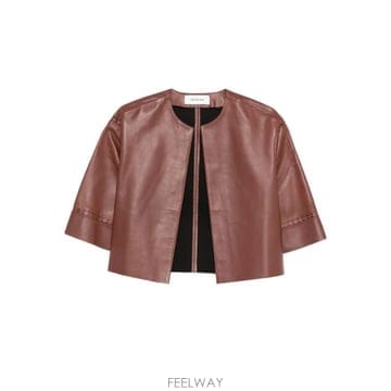 Yves Salomon 26SS �̺��θ� LASER �� ���� CROPPED ���� 26EYV22650APERA6088 TP5781926SS �̺��θ� LASER �� ���� CROPPED ���� 26EYV22650A