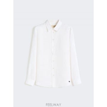 Max Mara 26SS �������� Camicia in tela di lino   BIANCO WE5111076206001 T26SS �������� Camicia in tela di lino   BIANCO WE51110