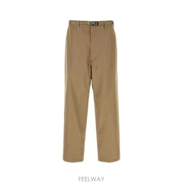 PRADA 26SS ����� Cappuccino tech fabric pant SPH507SOOO18UUF0241 TP526SS ����� Cappuccino tech fabric pant SPH507SOOO18UU