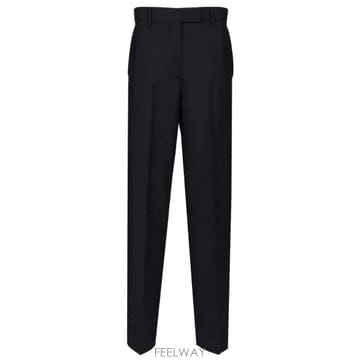 Miu Miu 26SS �̿�̿� ���̺� ���� ����� blend pant MP1990SOOO12I1F0124 TP57880026SS �̿�̿� ���̺� ���� ����� blend pant MP1990SOOO