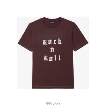 Zadig&Voltaire 25FW ZADIG VOLTAIRE Edwin tc rock n roll rhinestones JWTS02825FW ZADIG VOLTAIRE Edwin tc rock n roll rhinestones J