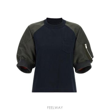 Sacai 26FW Sacai Hybrid T ���� 2608624233 TP57789260426FW Sacai Hybrid T ���� 2608624233 TP577892604