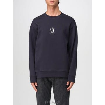 Armani 25FW �Ƹ����� �ͽ�ü���� Felpa ������ �Ƹ����� �ͽ�ü���� in misto cotone con mon25FW �Ƹ����� �ͽ�ü���� Felpa ������ �Ƹ����� �ͽ�ü