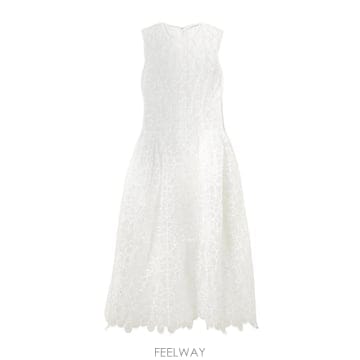 Cecilie Bahnsen 26SS ���Ǹ����ݼ� ���� �巹�� 425RTW10026CBCATEDRESSWHITE TP57888624826SS ���Ǹ����ݼ� ���� �巹�� 425RTW10026CBCATEDRESSWH
