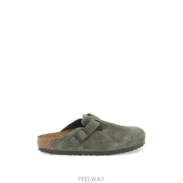 Birkenstock BIRKENSTOCK BOSTON   Suede Sabot 1024714THYME TP579237492BIRKENSTOCK BOSTON   Suede Sabot 1024714THYME TP579237