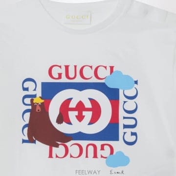 GUCCI 25FW ���� ȭ��Ʈ t ���� with �ΰ� ����Ʈ 837171XJHE69214 TP57951155025FW ���� ȭ��Ʈ t ���� with �ΰ� ����Ʈ 837171XJHE692