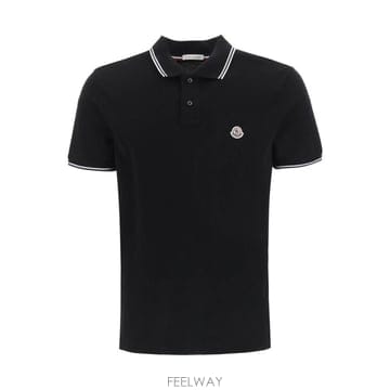 Moncler 26FW Moncler ���� ��ư pique ���� ���� with �ΰ� patch 8A000108455699926FW Moncler ���� ��ư pique ���� ���� with �ΰ� patch