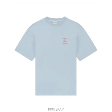 Drole de Monsieur 26SS ��ѵ幫�� ��ư T ����  Light ���� color  Calligraphic slogan on c26SS ��ѵ幫�� ��ư T ����  Light ���� color  Calligr