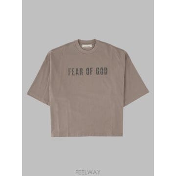 Fear of God 26SS �Ǿ���갫 ���� Ƽ���� RW00270 SEAL GREY26SS �Ǿ���갫 ���� Ƽ���� RW00270 SEAL GREY