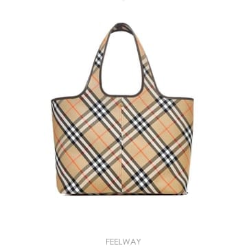 Burberry 25SS Burberry Embroidered canvas �̵�� üũ shopping �� 8093976B925SS Burberry Embroidered canvas �̵�� üũ shopping 