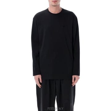 Yohji Yamamoto 26SS Y 3 Ŭ���� L S TEE KQ9778BLK TP57797569926SS Y 3 Ŭ���� L S TEE KQ9778BLK TP577975699