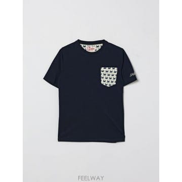 | Other Brand | 26SS ����Ʈ�ٽ� T ���� in cotone con toppa stampata Mc2 ����Ʈ�ٽ� KEA0026SS ����Ʈ�ٽ� T ���� in cotone con toppa stampata Mc