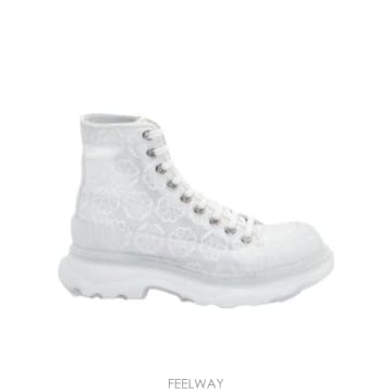 Alexander Mcqueen 25FW �˷���� ���� ȭ��Ʈ nylon Tread Slick ����Ŀ�� 658086W4Q329337 TP5725FW �˷���� ���� ȭ��Ʈ nylon Tread Slick ����Ŀ�� 6