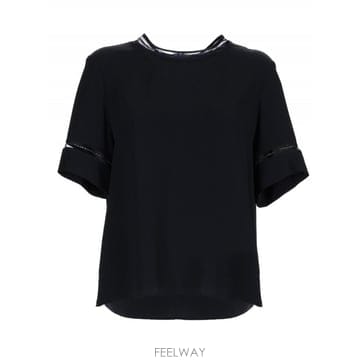 Fabiana Filippi 26SS �ĺ�Ƴ� �ʸ��� T ���� With Transparent Details TPD266F289L7755126SS �ĺ�Ƴ� �ʸ��� T ���� With Transparent Details T