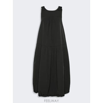 Max Mara 26FW �������� Abito smanicato in tela antigoccia   NERO WE52260626FW �������� Abito smanicato in tela antigoccia   NER