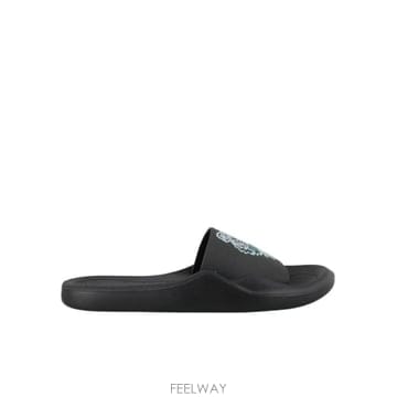 Kenzo 21SS KENZO Kenzo Ciabatte e Zoccoli Gomma Nero Donna FA62MU121SS KENZO Kenzo Ciabatte e Zoccoli Gomma Nero Donna F