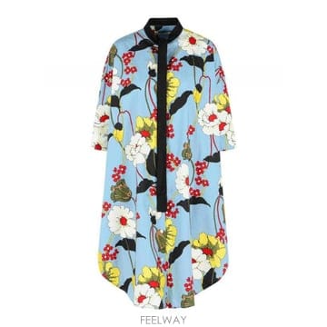 Marni 26SS Marni ��Ƽ �÷� ��ư �巹�� ABMA1530Q0UTC581MFB31 TP57840045626SS Marni ��Ƽ �÷� ��ư �巹�� ABMA1530Q0UTC581MFB31