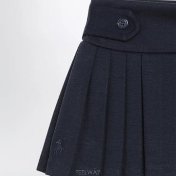 Ralph Lauren 26FW ���� ���� �η� ���̺� pleated ��ĿƮ with buttons 313749584001PLNA26FW ���� ���� �η� ���̺� pleated ��ĿƮ with buttons