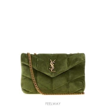 Saint Laurent 26FW ���ζ� ���� Ǫ�� �����̵� ����� 7593371U807 3353 Green26FW ���ζ� ���� Ǫ�� �����̵� ����� 7593371U807 3353