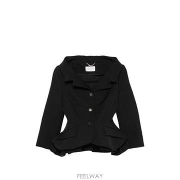 | Other Brand | Magda Butrym off shoulder peplum jacket 12188725903624 TP725Magda Butrym off shoulder peplum jacket 12188725903624