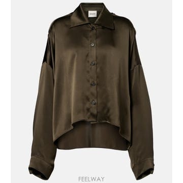 Khaite 26 FW ī��Ʈ Bodine ��ø�Ʈ�� ��ũ ��ƾ ���� TP57922015826 FW ī��Ʈ Bodine ��ø�Ʈ�� ��ũ ��ƾ ���� TP579220