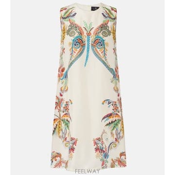ETRO 26 FW ��Ʈ�� ����Ʈ ��ũ �̴ϵ巹�� TP58136647626 FW ��Ʈ�� ����Ʈ ��ũ �̴ϵ巹�� TP581366476