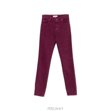 26FW 끌로에 데님 팬츠 CH26WDP21159 53B BORDEAUX