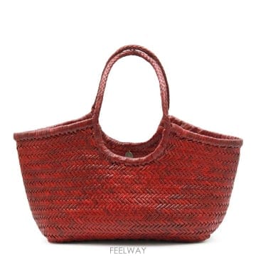 [B47]드래곤디퓨전 8822BORDO 여성 토트백 탑핸들백 숄더백 쇼퍼백 RED LEATHER NANTUC