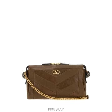 Valentino [X45]�߷�Ƽ�� ����ٴ� 9W2B0S99UYF BGQ ���� ũ�ν��� ����� �̴Ϲ� ž�ڵ�� Brown na[X45]�߷�Ƽ�� ����ٴ� 9W2B0S99UYF BGQ ���� ũ�ν��� 