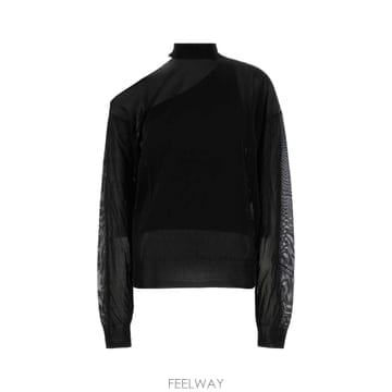 FENDI [X45]��� FZXF68B1ID F0QA1 ���� ������ ��Ʈ ����� Black viscose sweater[X45]��� FZXF68B1ID F0QA1 ���� ������ ��Ʈ ����� Bla