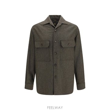 Loro Piana [K68]�η��ǾƳ� FRM1620 F8FW ���� ���� ���� ���� ���� Wool Shirt[K68]�η��ǾƳ� FRM1620 F8FW ���� ���� ���� ���� ���� 