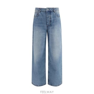 Ami [K68]�ƹ� HTR919DE0046 480 ���� û���� ���� �� ������ Cotton wide leg Jea[K68]�ƹ� HTR919DE0046 480 ���� û���� ���� �� ������ 