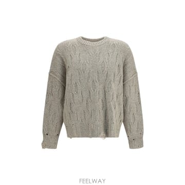 REPRESENT [K68]��������Ʈ MLM101009 TAUPE ���� ��Ʈ ������ ����� Wool blend Crewneck[K68]��������Ʈ MLM101009 TAUPE ���� ��Ʈ ������ ����