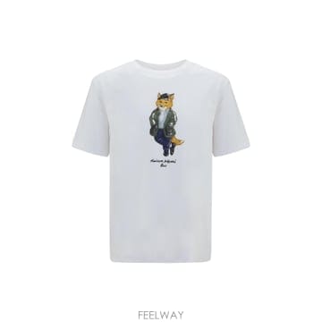 [K68]메종 키츠네 MRMJT22KJ7025 P100 남성 티셔츠 민소매 탑 반팔 긴팔 Weekend Fo