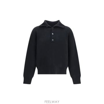 Ami [K68]�ƹ� UKS885KN0192 001 ���� ��Ʈ ������ ����� High neck buttoned Sw[K68]�ƹ� UKS885KN0192 001 ���� ��Ʈ ������ ����� Hig