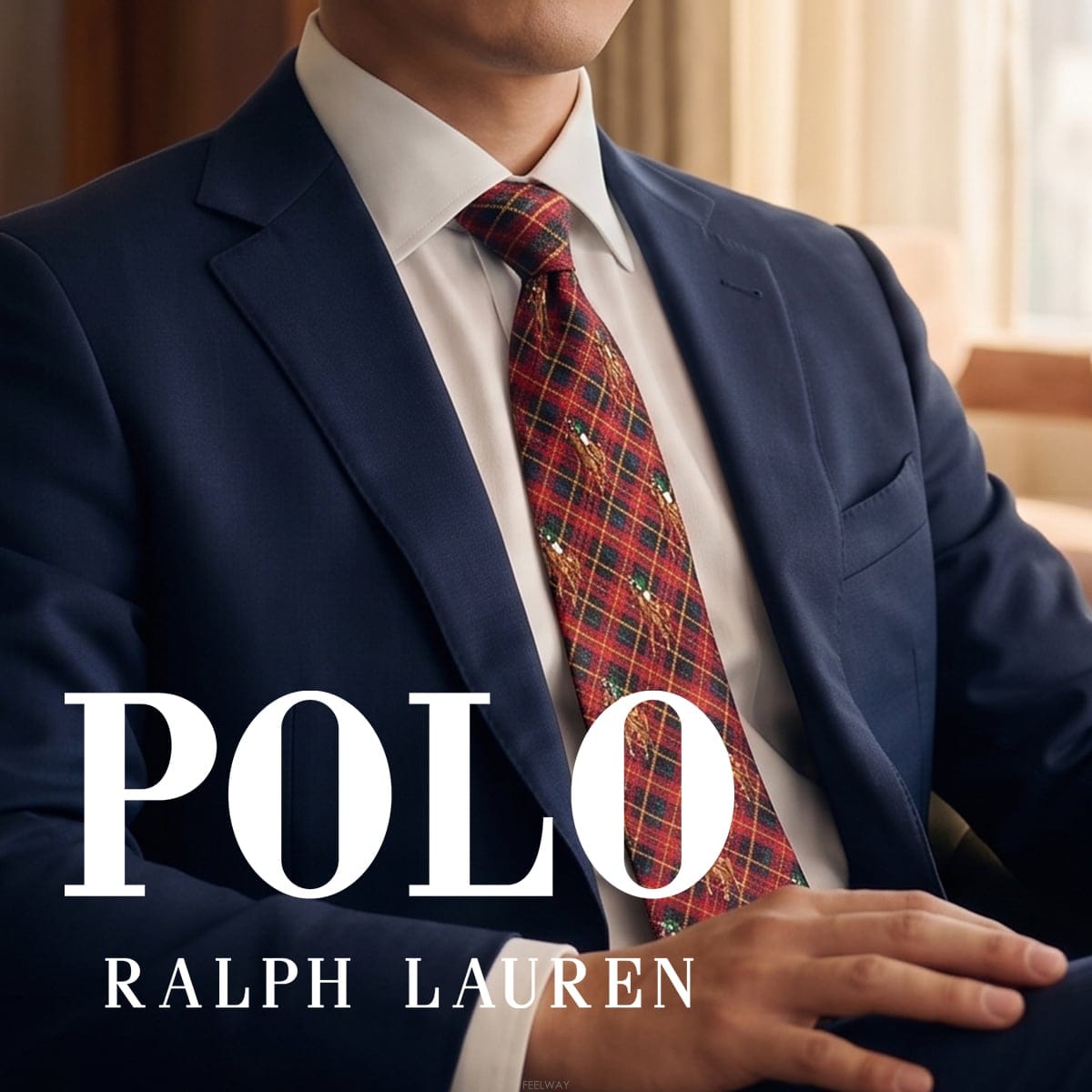 Ralph Lauren POLO RALPH LAUREN ���� �����η�  Ÿź üũ ���� �÷��̾� ��Ÿ�� 9.9cm A+���E1836POLO RALPH LAUREN ���� �����η�  Ÿź üũ ���� �÷���