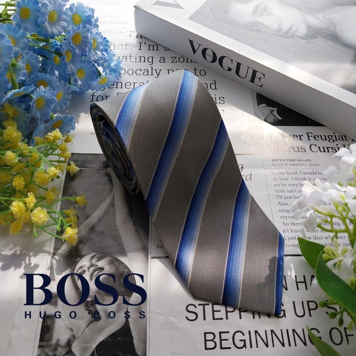 | Other Brand | HUGO BOSS �ް����� ��ũ �׷��� ���� ��Ʈ������ ��Ÿ�� 7.5cm A��� K3463HUGO BOSS �ް����� ��ũ �׷��� ���� ��Ʈ������ ��Ÿ�� 