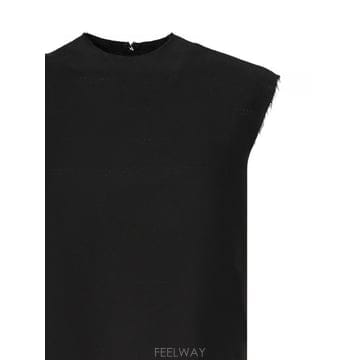 Balenciaga 25FW Balenciaga Sleeveless ��ũ Jacquard ž 838750TSN091000 TP525FW Balenciaga Sleeveless ��ũ Jacquard ž 838750TSN0