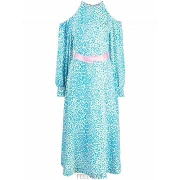 Stella McCartney 22SS ���ڶ� ��īƮ�� �巹�� WITH ANIMAL PATTERN 604365STA308500 TP578822SS ���ڶ� ��īƮ�� �巹�� WITH ANIMAL PATTERN 604365