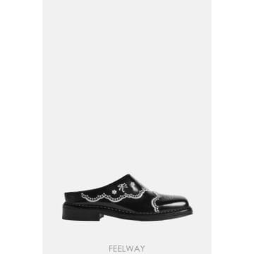 Simone Rocha [B4] �ø�λ� BRG220740BLACKCREAM ���� ���� ���� �� ����[B4] �ø�λ� BRG220740BLACKCREAM ���� ���� ���� �� ��