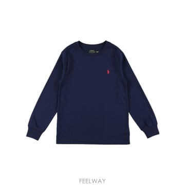 26SS 폴로 랄프 로렌 폴로 랄프 로렌 Kid 코튼 롱 sleeve t 셔츠 26A843804002 TP5