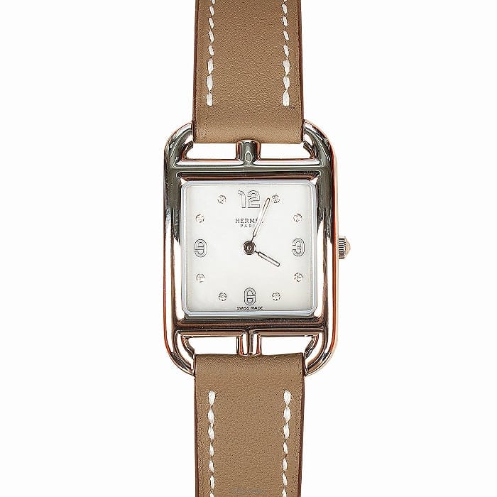 HERMES �����޽� Cape Cod ������ �ڵ� ���̾Ƹ�� ��ġ ���� 31mm ������ W044294WW00�����޽� Cape Cod ������ �ڵ� ���̾Ƹ�� ��ġ ���� 31m