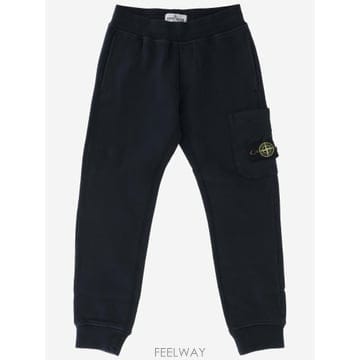 Stone Island 24FW ������Ϸ��� ��ư trousers with ������Ϸ��� badge 811661520V0020 TP524FW ������Ϸ��� ��ư trousers with ������Ϸ��� badg