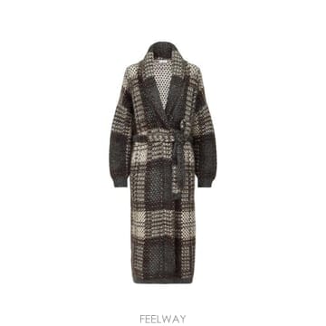 26FW 브루넬로 쿠치넬리 가디건 MMT571706 CYL69 GREY