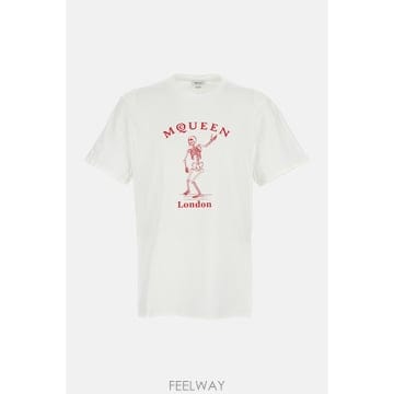 [B4] 알렉산더 맥퀸 857152QTAEI0908 티셔츠 탑 남성